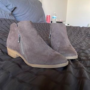 Brown booties